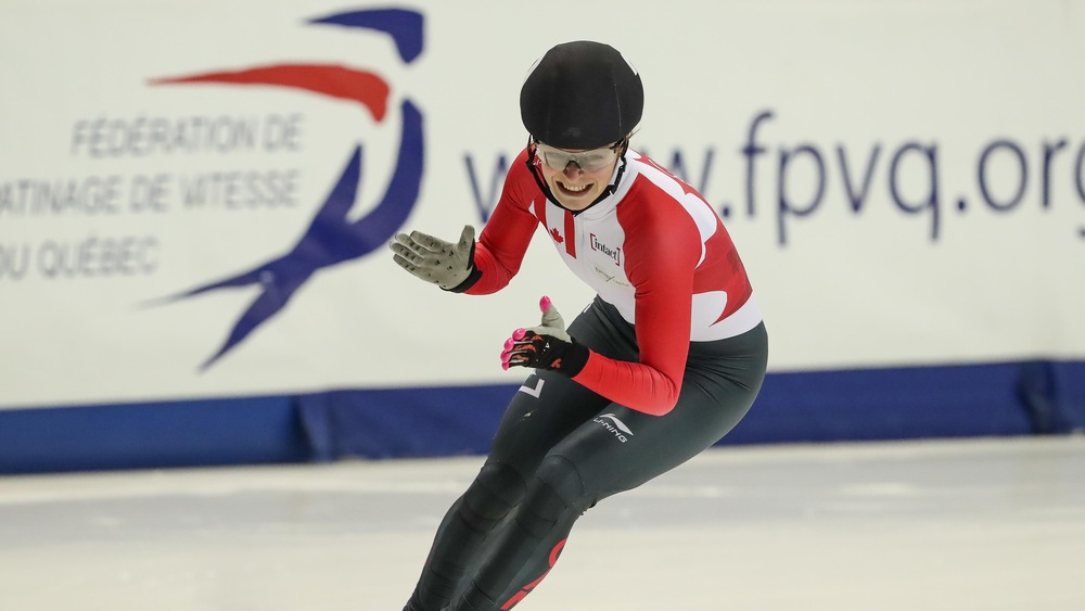 Kim Boutin aux essais olympiques