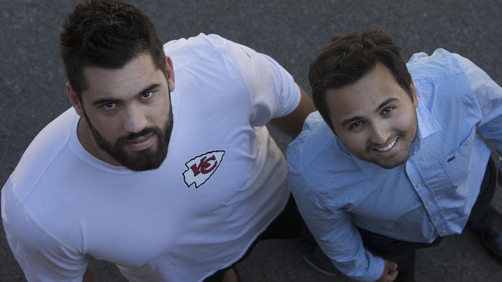 Laurent Duvernay-Tardif et Sasha Ghavami