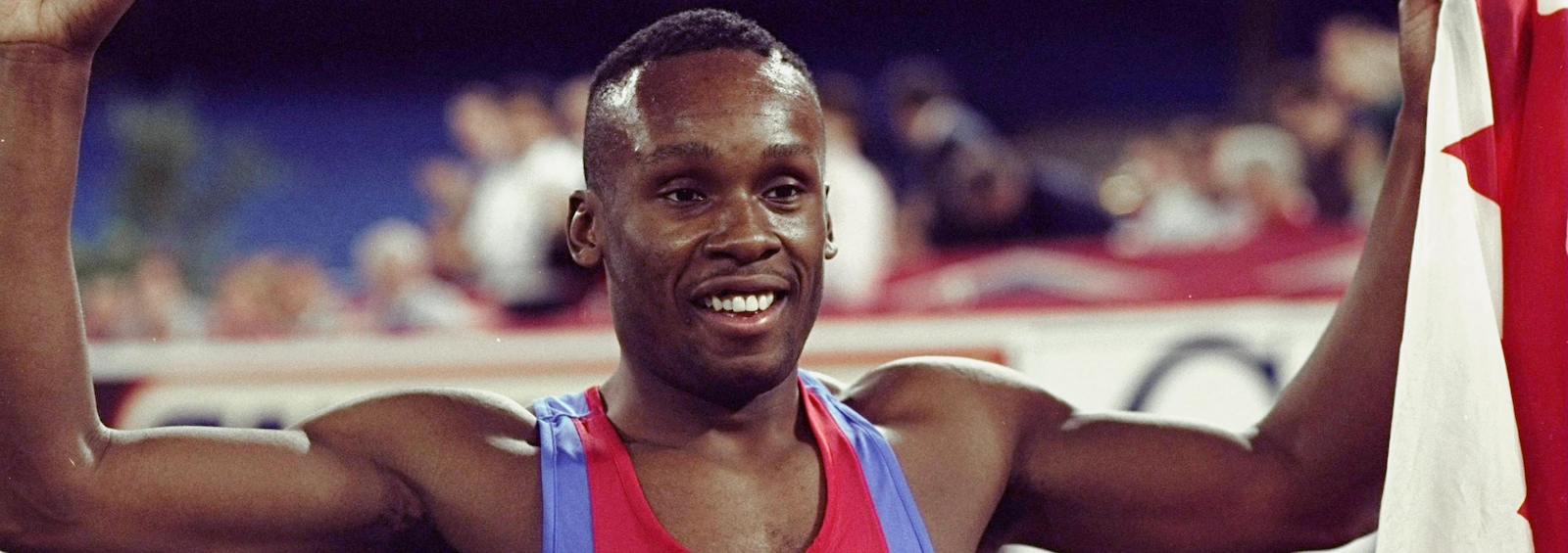 Bruny Surin aux Championnats du monde en salle en 1993