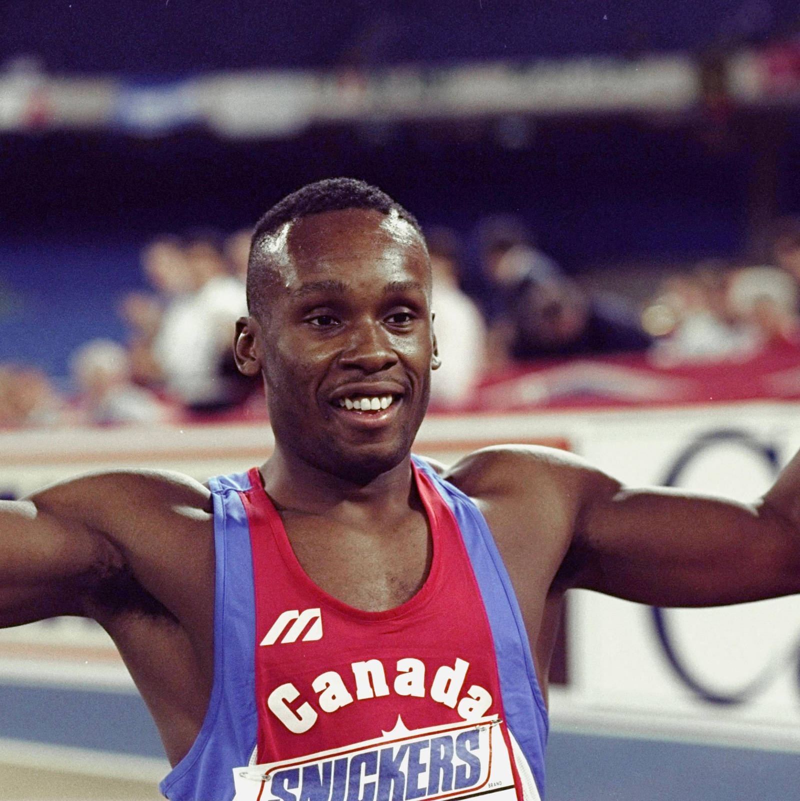 Bruny Surin aux Championnats du monde en salle en 1993