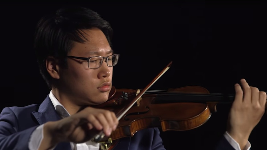 Violinist Byungchan Lee.