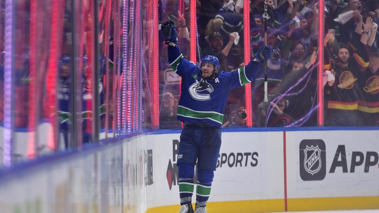 Les Canucks Une Victoire Du Troisi Me Tour Gr Ce Un Gain De