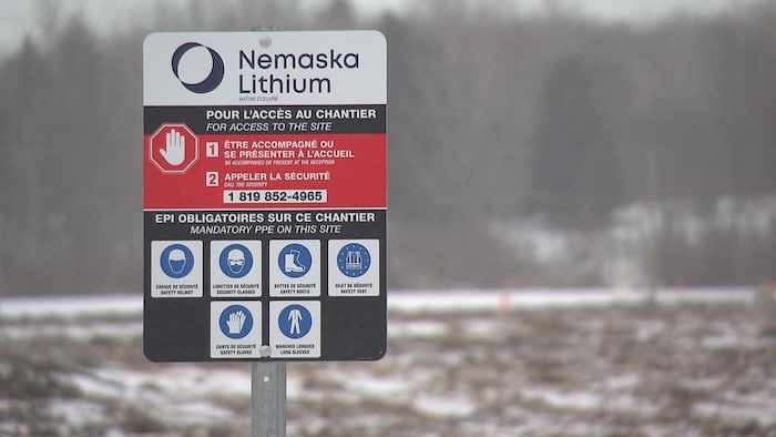 Le projet de Nemaska Lithium présenté au public à Bécancour Radio Canada