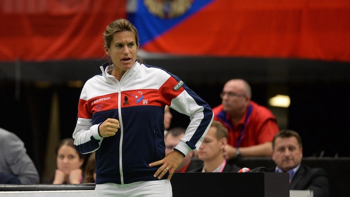 Mauresmo Dirigera La Formation Fran Aise En Coupe Davis Radio Canada