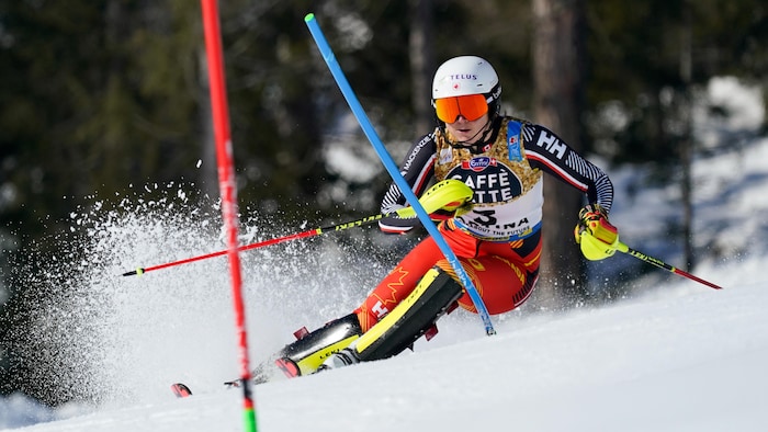 Liensberger Gagne Le Slalom F Minin Aux Mondiaux De Ski Alpin St