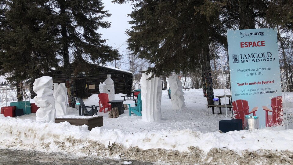 La Fête dhiver de Rouyn Noranda se tient tout au long du mois de