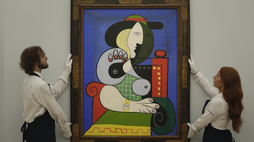 Le Tableau Femme La Montre De Picasso Aux Ench Res