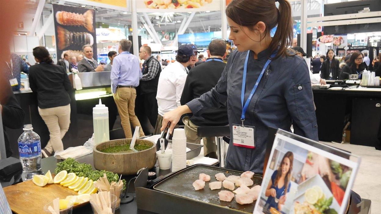 Seafood Expo North America à Boston l'exportation des produits de la mer