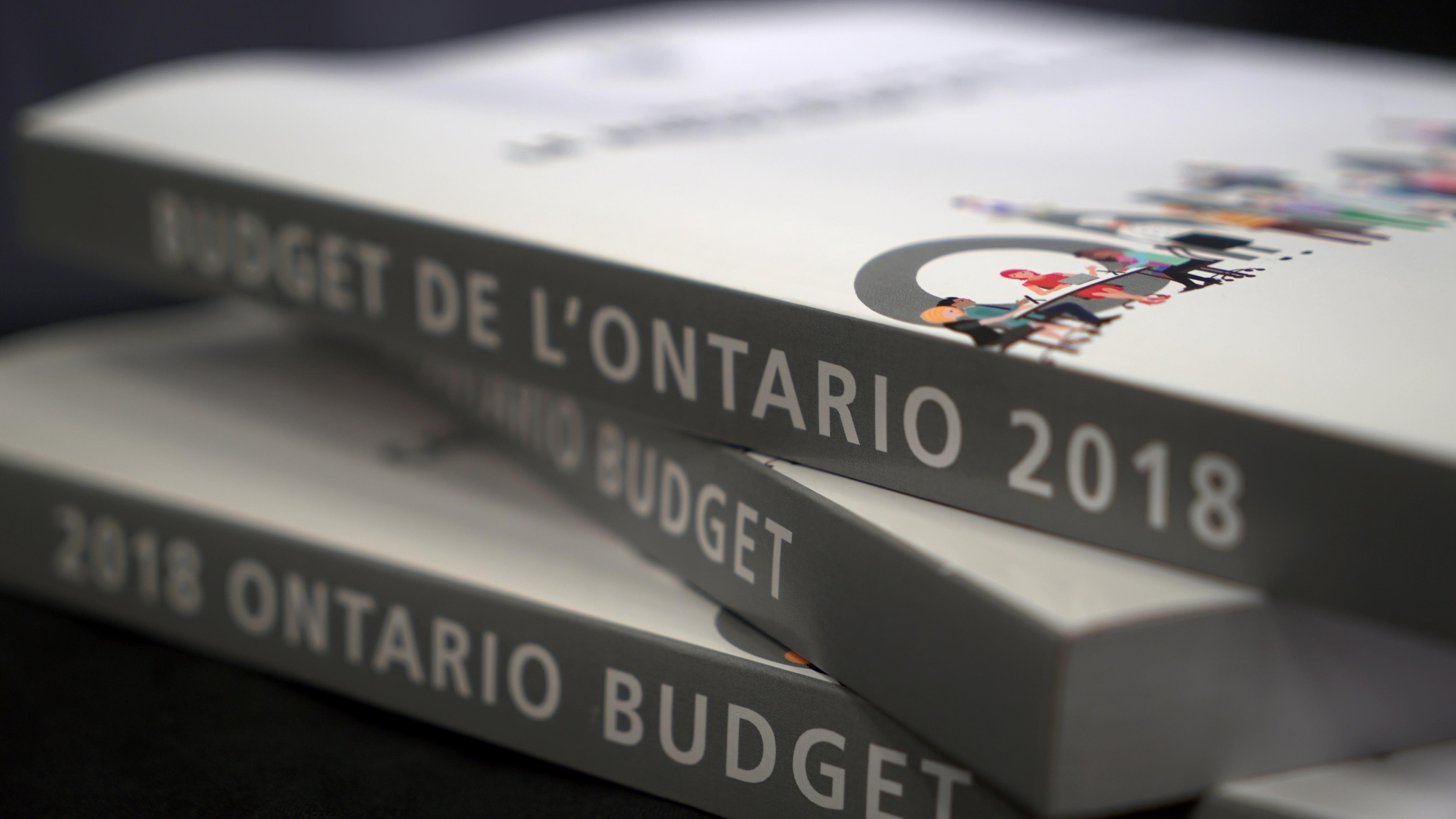 Analyse du budget de l'Ontario