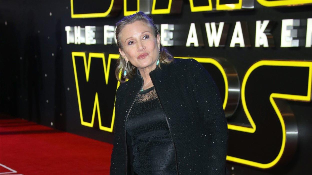 L'actrice Carrie Fisher s'éteint