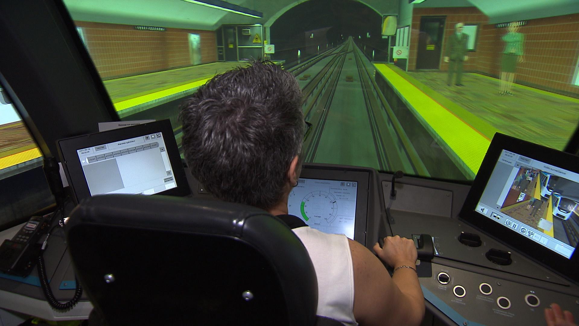 Incursion virtuelle dans le métro de Montréal