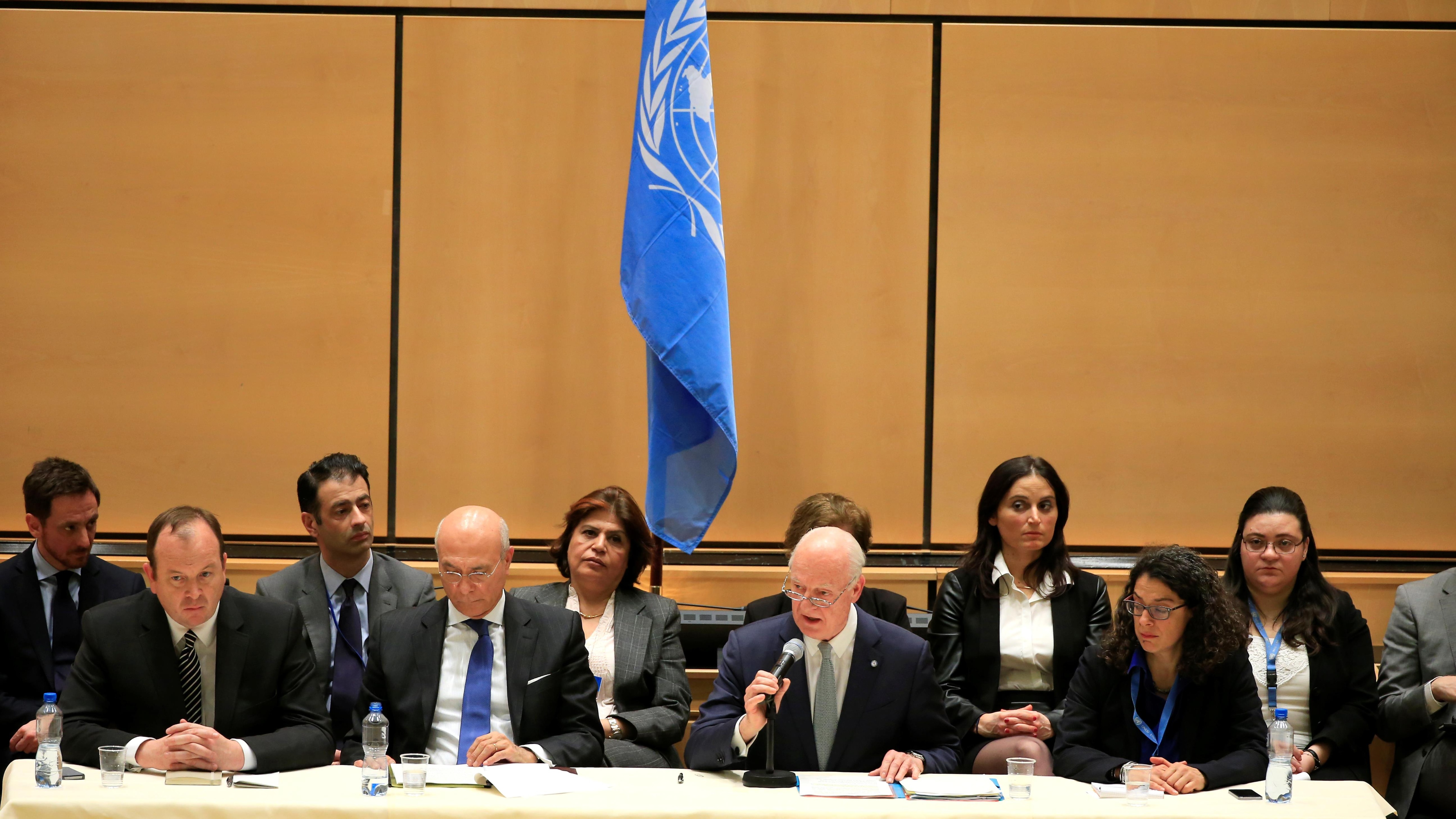 Reprise des discussions de paix organisées par l'ONU sur la Syrie