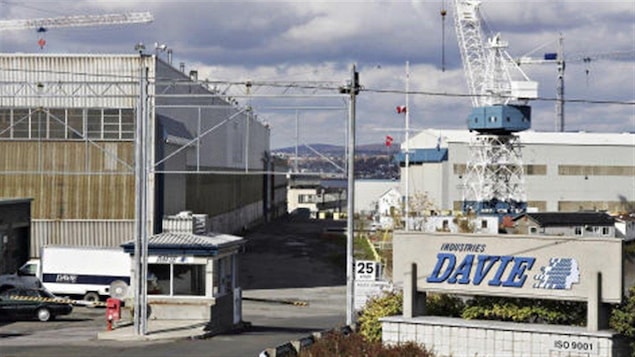 Québec accorde un prêt au chantier Davie pour les traversiers de Tadoussac - ICI.Radio-Canada.ca
