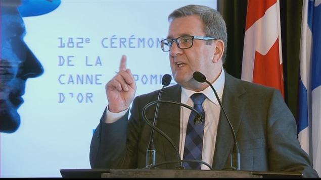 Le maire de Québec, Régis Labeaume