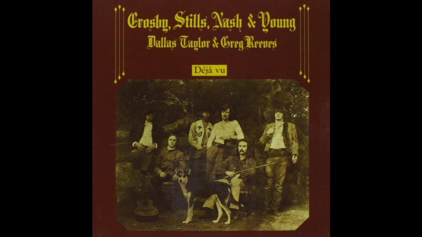 Album cover of Deja Vu by Crosby, Stills, Nash & Young.