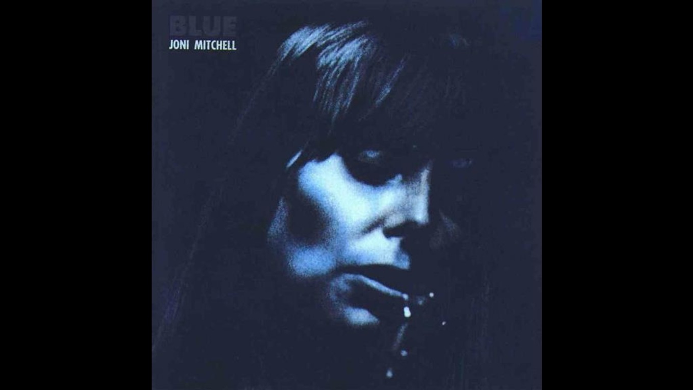 Album cover of Blue by Joni Mitchell.