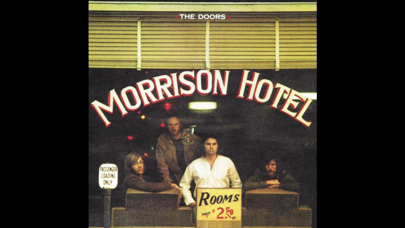 Album cover of Morrison Hotel by the Doors.