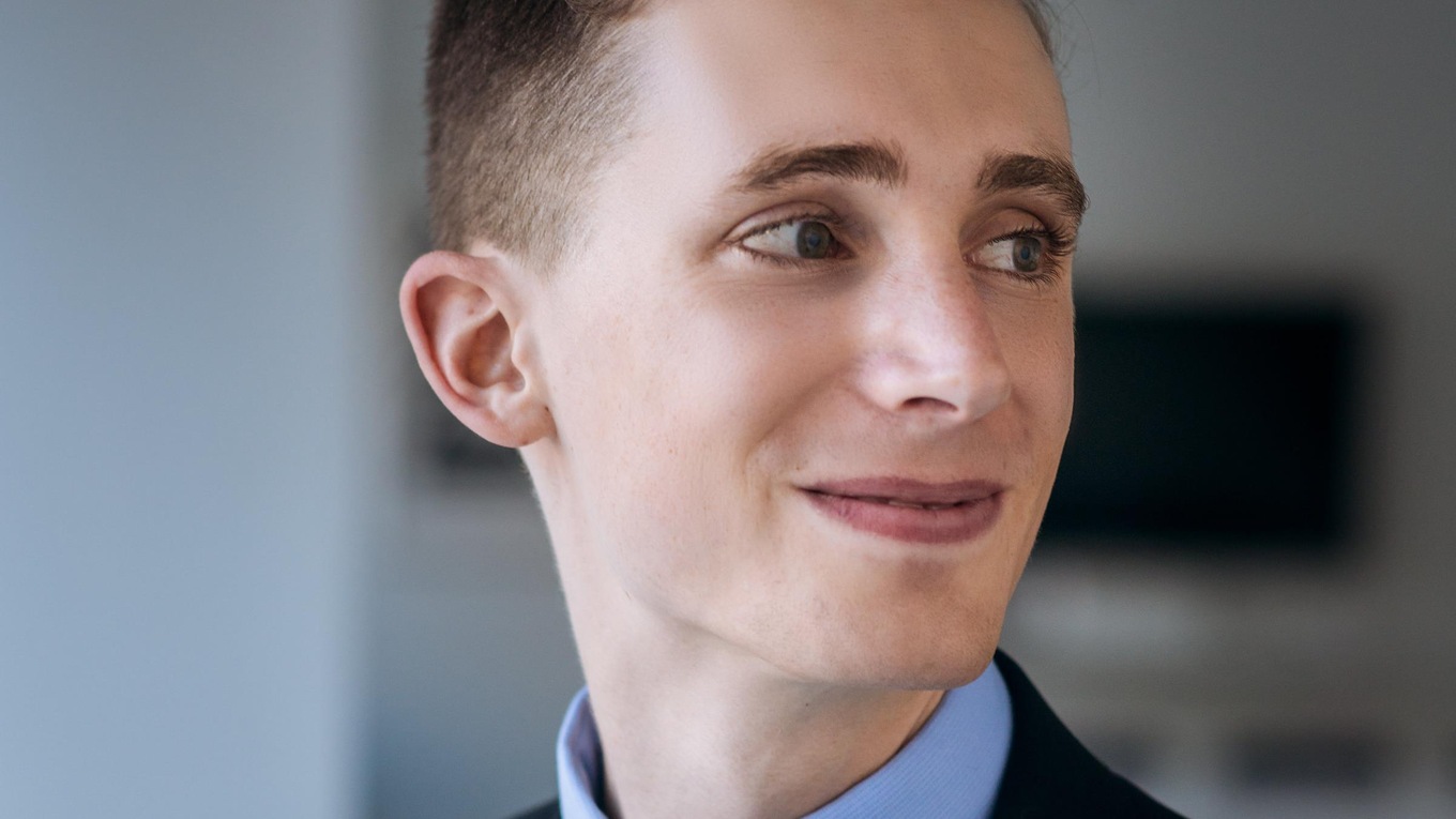 Countertenor William Duffy currently studies choral conducting at McGill University's Schulich School of Music.