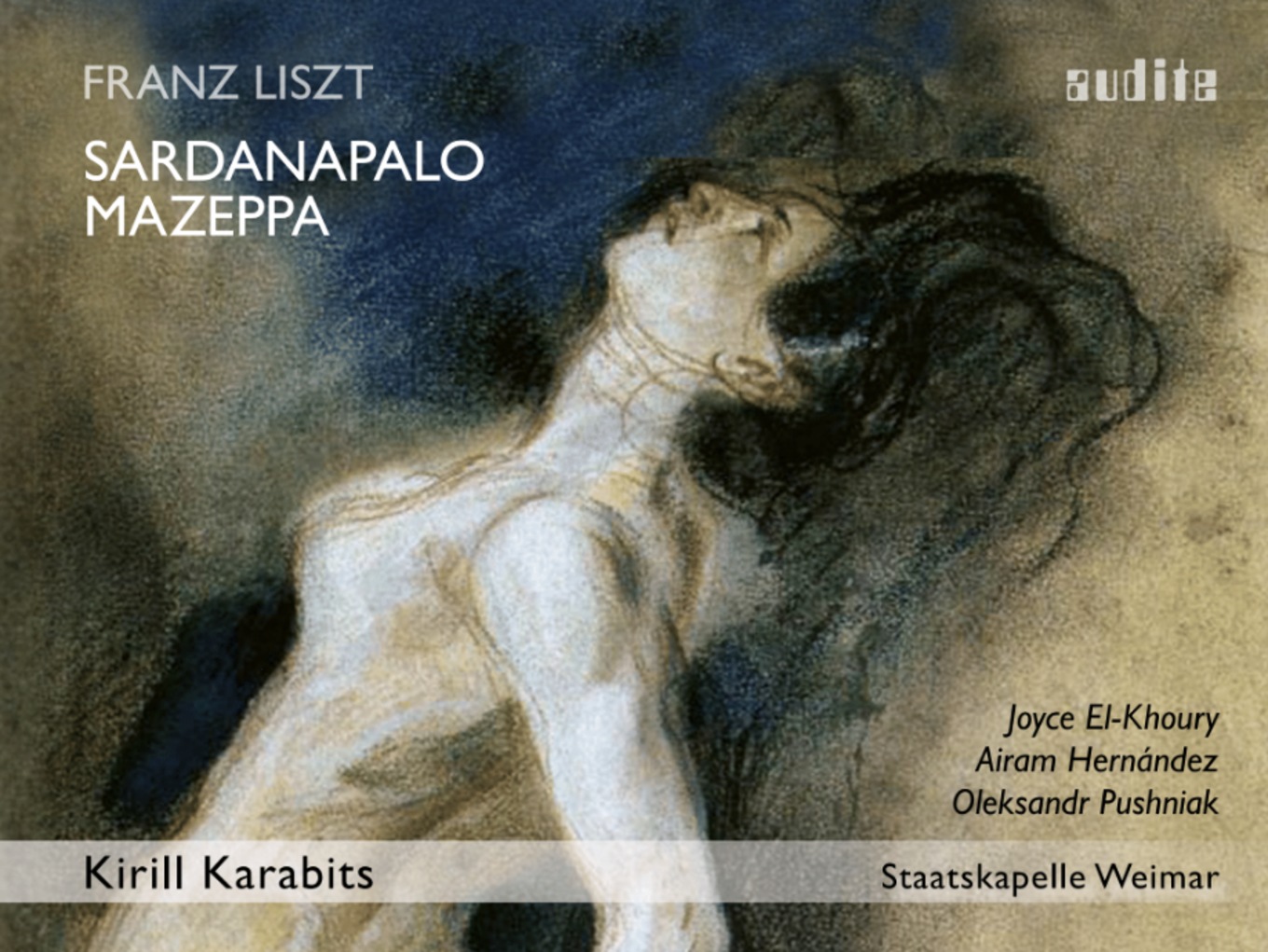 Audite releases the world premiere recording of Franz Liszt's opera Sardanapalo on Feb. 8, 2019.