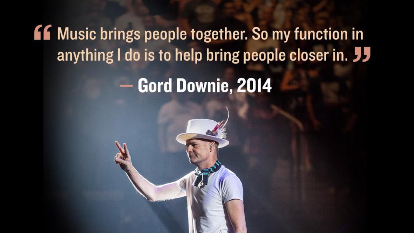 26 Gord Downie quotes that will inspire you - CBC Music