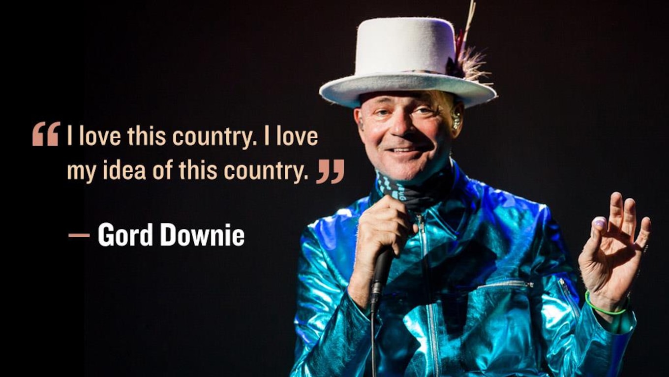 Image result for REmembering Gord Downie Meme