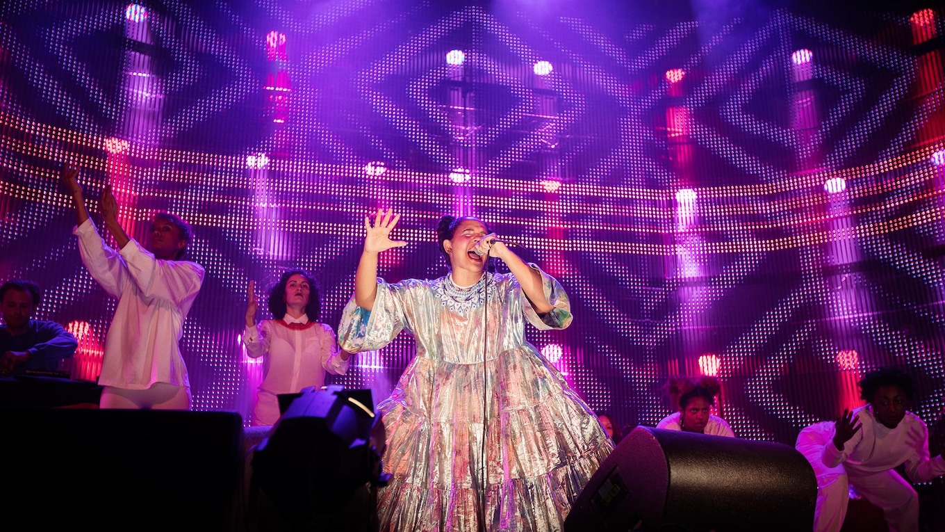 Lido Pimienta performs at the Polaris Music Prize gala.