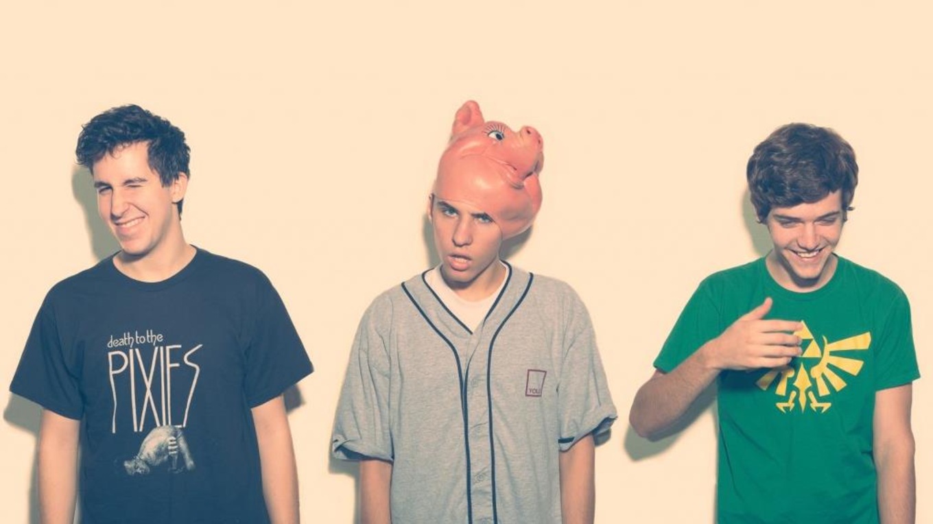 Caption under photo reads: From L-R: Matt Tavares, Alex Sowinski and Chester Hansen of Toronto trio BadBadNotGood.