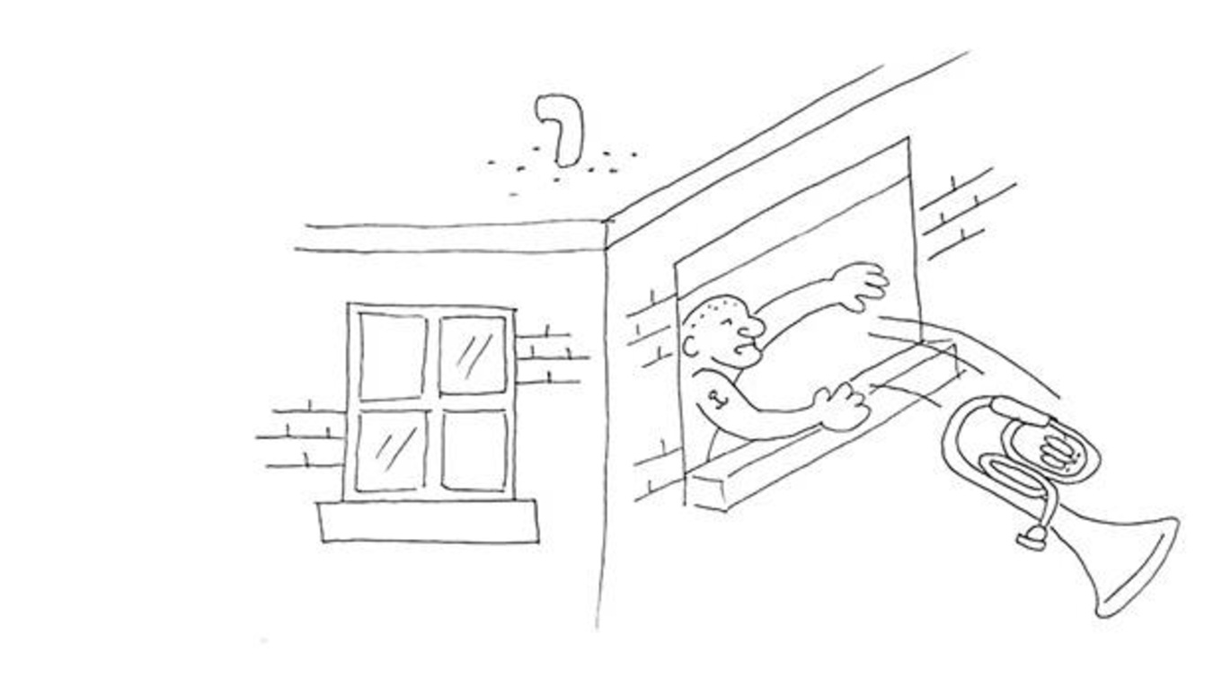 Note: we do not condone throwing instruments of any kind out of windows.