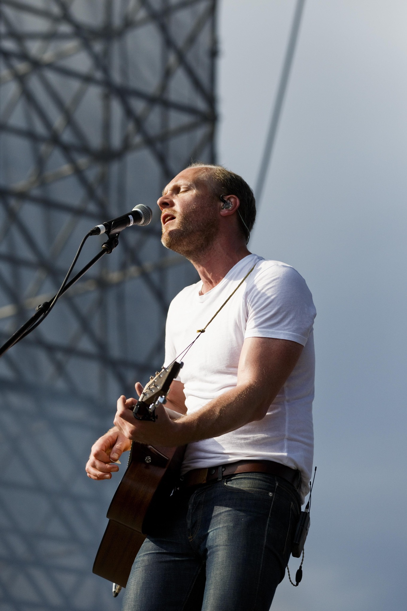 The Rural Alberta Advantage performing live at the 2018 CBC Music Festival.