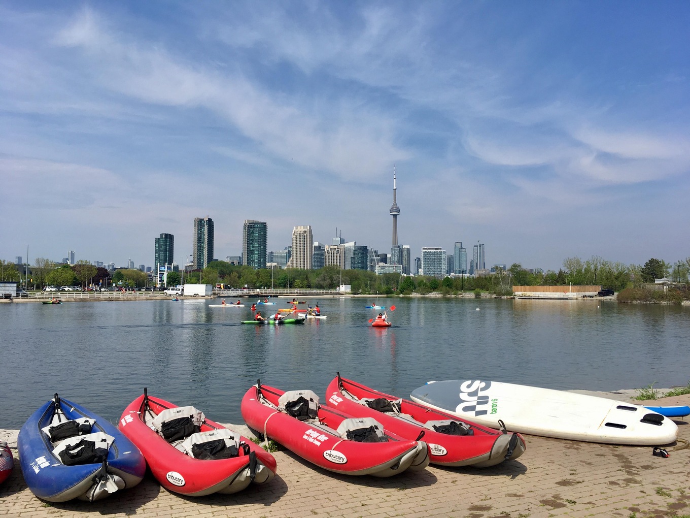 It turned into a perfect afternoon to get into the water at the 2018 CBC Music Fest.