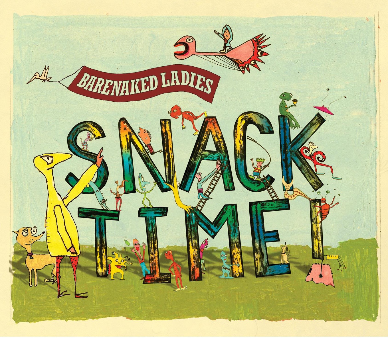 Cover art for Barenaked Ladies' Snack Time.