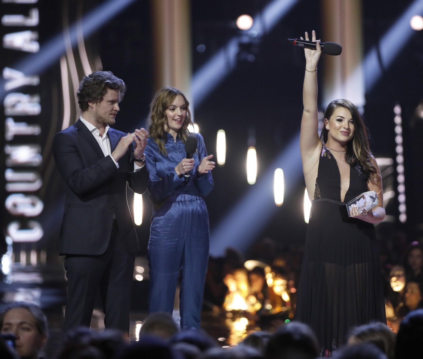 Jess Moskaluke takes home country album of the year.
