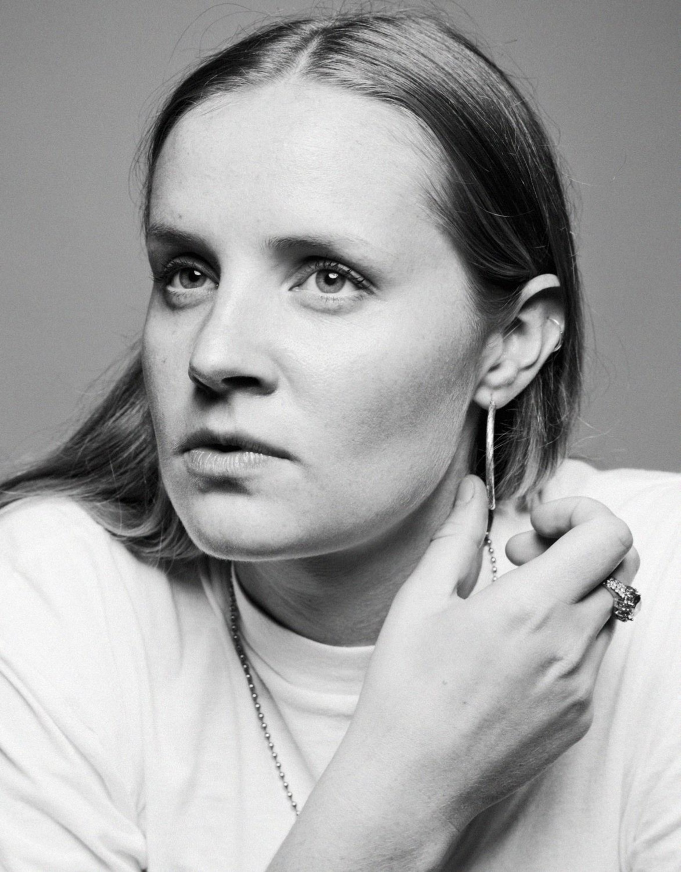 Charlotte Day Wilson, who appeared on the shortlisted album from BadBadNotGood, poses in our Polaris portrait studio.