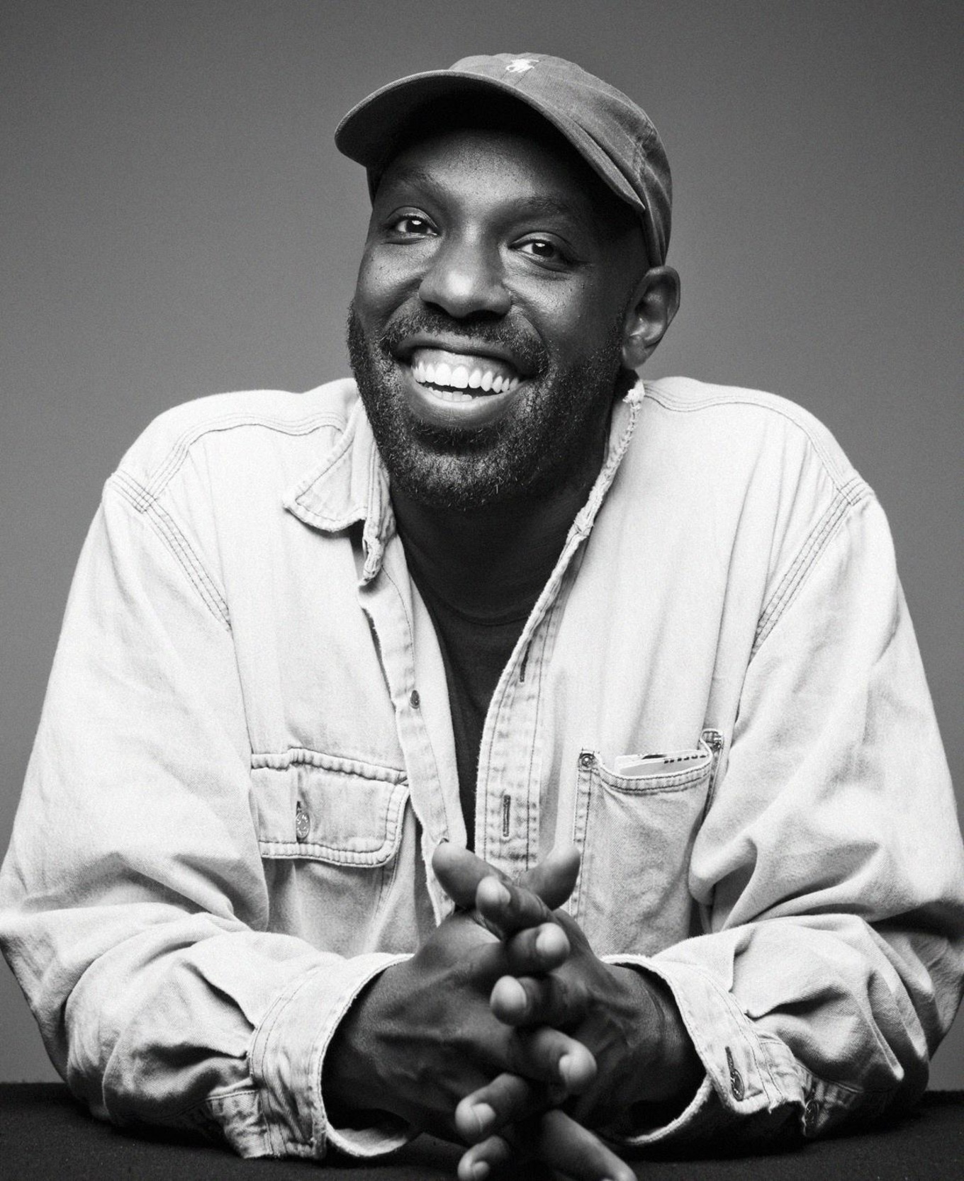 Shad poses for our Polaris portait studio.