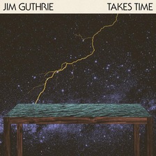 The album cover art for Jim Guthrie's 2013 album, Takes Time.