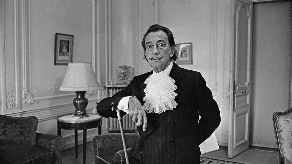 Spanish surrealist painter Salvador Dali (1904 - 1989), 29th December 1964.