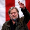 Former White House Chief Strategist Steve Bannon speaks during a campaign rally for Republican candidate for U.S. Senate Judge Roy Moore in Midland City, Alabama, U.S., December 11, 2017. REUTERS/Jonathan Bachman - RC1F0BDDAA70
