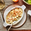 Deux plats individuels de coquilles Saint-Jacques