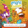 La couverture du livre audio Mini-Jean et Mini-Bulle : les devoirs malades.