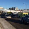 Accident à l'entrée du pont Pierre-Laporte