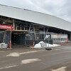 Un aéroport en travaux.