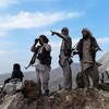 Des combattants afghans.