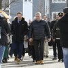 Le ministre Bonnardel et le député Bérubé marchant côte à côte.