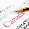 Un formulaire de demande de Citoyenneté et Immigration Canada.