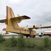 Un avion-citerne de la SOPFEU.