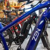 Une batterie sur un vélo.