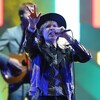 Le chanteur Beck lors de son passage sur les Plaines d'Abraham pendant le Festival d'été de Québec