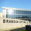 Façade de l'hôtel de ville de Brandon.