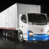 Le camion électrique LION8 a une autonomie de 400 km.