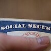 Vue sur une carte de sécurité sociale américaine.